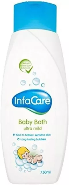 Infacare Bubbles Baby Bath Ultra Mild Long Lasting  750 ml 2