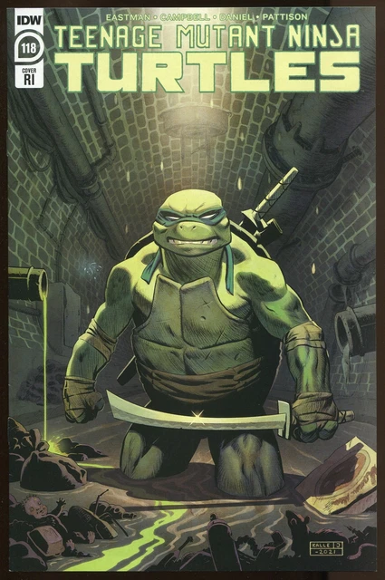 Teenage Mutant Ninja Turtles #118! 1:10 Johnsson Variant! IDW Publishing!