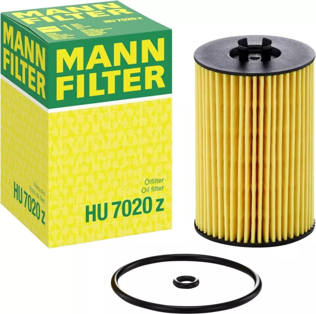 Mann Filter Hu 7020 Z Ölfilter  - Für Audi, Man Truck, Seat, Skoda, Vw