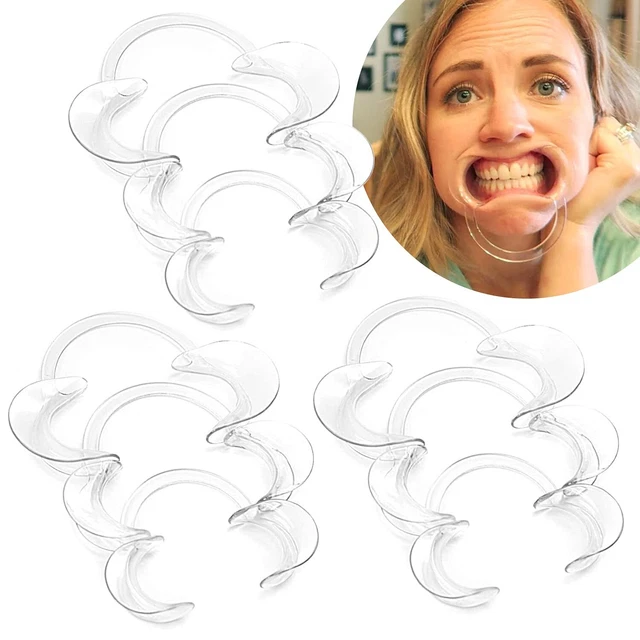 20pc/40pc Dental Mouth Opener Lip Cheek Retractor Teeth Whitening S/M/L Size