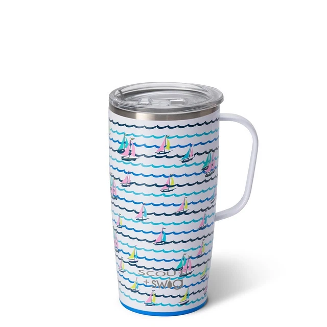 SCOUT Boats And Rows Travel Mug (22oz) Swig Life