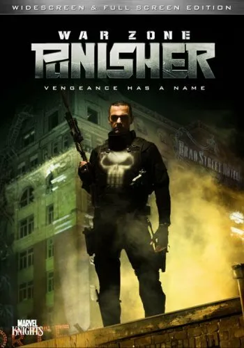 Punisher: War Zone Full Screen + Widescreen DVD