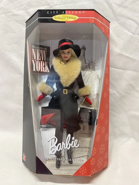 BARBIE COLLECTOR WINTER New York City Seasons VTG 1998 Mattel 19429 NEW NRFB $54.11 - PicClick CA