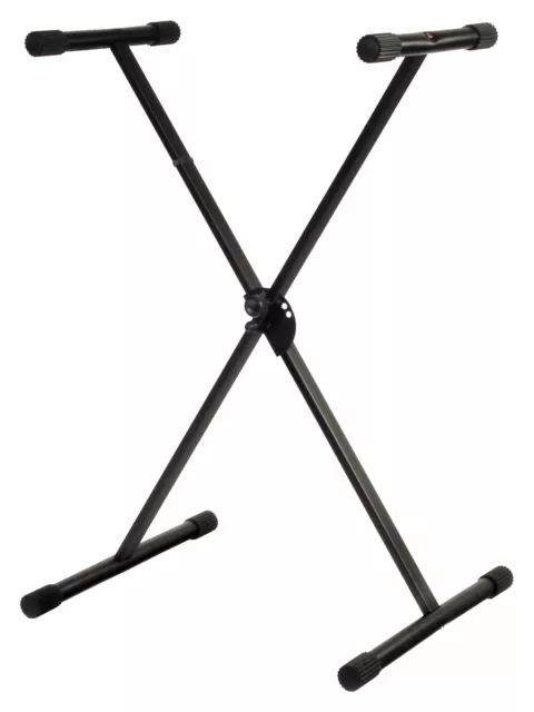 Support Clavier Piano X-Style Stand Pied Synthétiseur Scene Concert Reglable