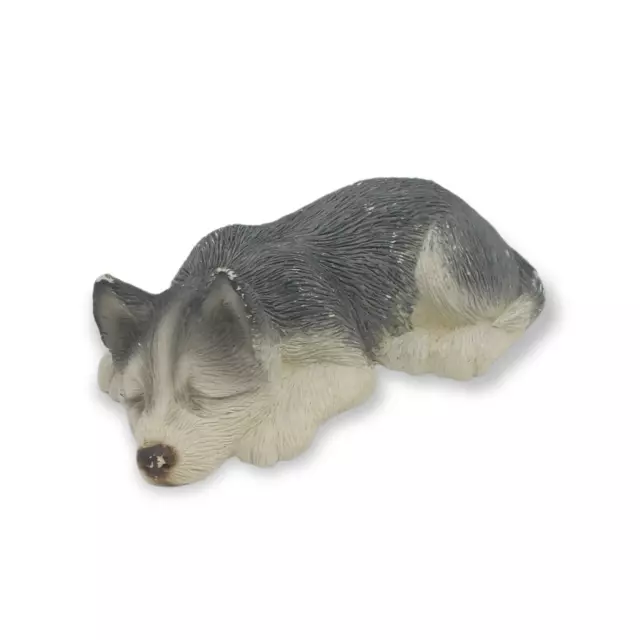 Vintage Sandicast Husky Dog Lil' Snoozers Igloo S29 Puppy Figurine S. Brue 1988