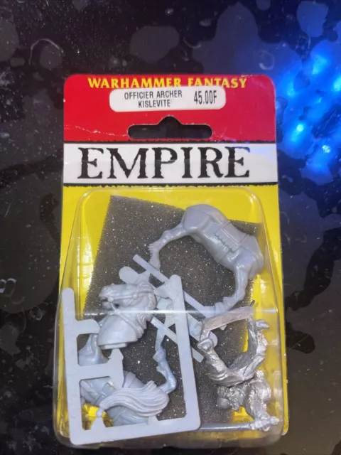 R9 Warhammer Fantasy Citadel Blister New Empire Officier Archer Kislevite V2