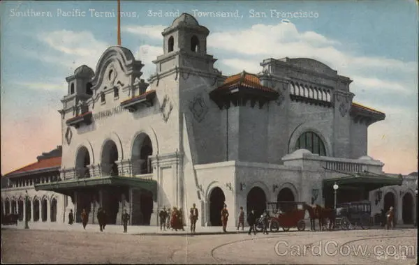 1916 San Francisco,CA Southern Pacific Terminus California Pacific Novelty Co.