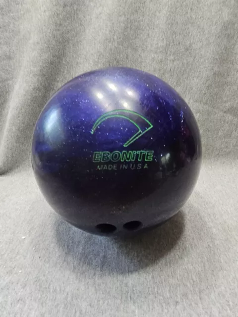 Ebonite USA Maxim Purple Black Sparkle Bowling Ball 13 lb