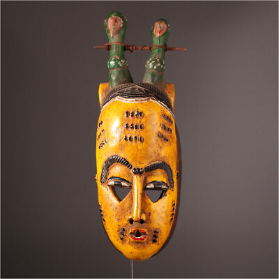 Avoria 12300 Fine Baule Maschera Baulé Costa D'Avorio 