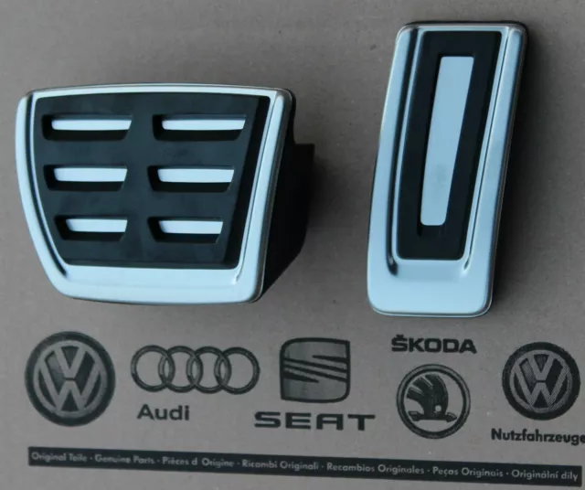 original Skoda Kodiaq Pedale RS Pedalset Pedalkappen Kodiak pedal pads caps