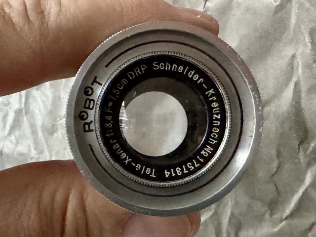 SCHNEIDER KREUZNACH ROBOT Xenar Lens f:2.8 38mm Lens Mint