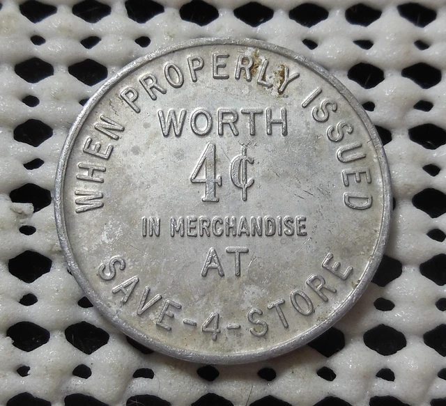 GARRETTSVILLE OHIO SAVE 4 Store Worth 4¢ In Merchandise Token 5.99