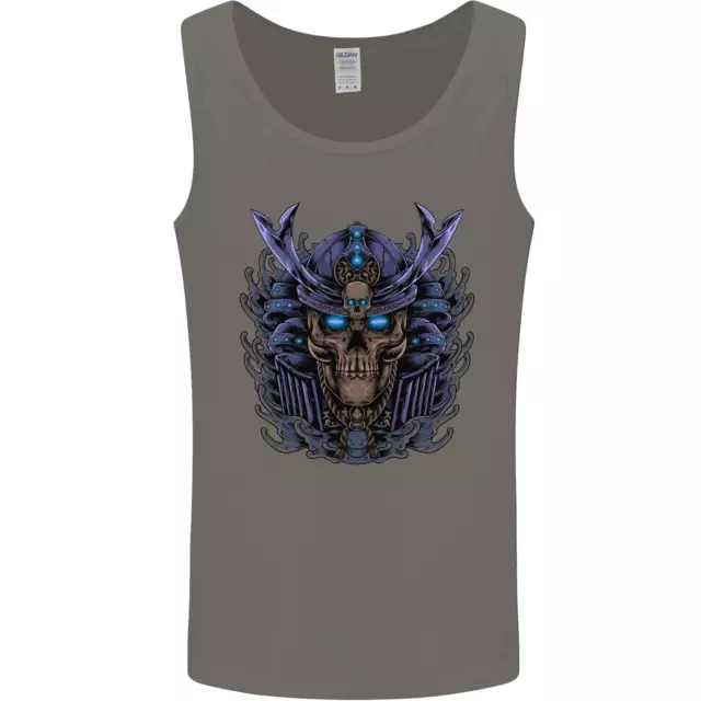 Gilet canotta da uomo Samurai Skull MMA Palestra Arti Marziali Allenamento 2