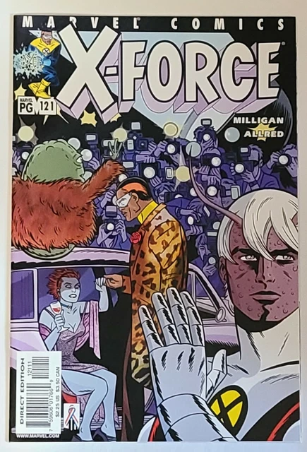 X Force #121 (Marvel 2001 Series) Nos 9.4+Nm Grade, Peter Milligan Story, Allred