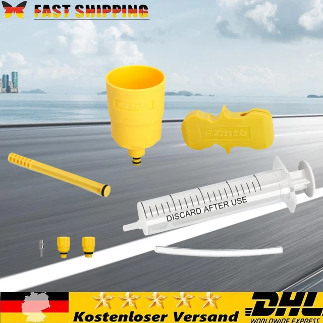 Bicycle Brake Oil Bleed Kit Portable Funnel Oil Stopper for SHIMANO