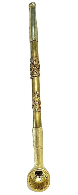 Chinesisches expandierendes Rohr, Kupfer mit alten königlichen Drachen- und...