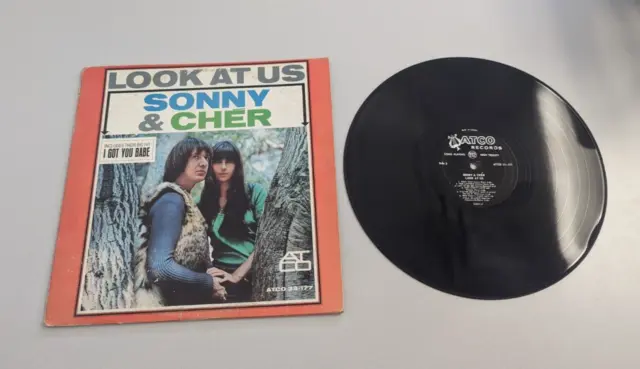 Sonny & Cher Look at Us Record LP ST 33-177