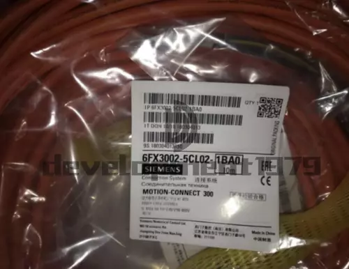 ONE New SIEMENS V90 Power Cable 6FX3002-5CL02-1BA0 10 Meters