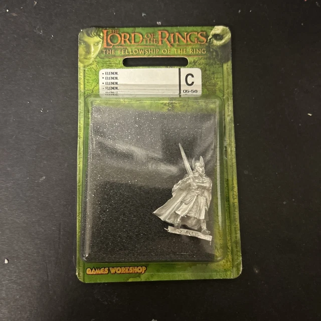Games Workshop - Elendil (C 05-58) - Le Seigneur Des Anneaux - Figurine Occasion