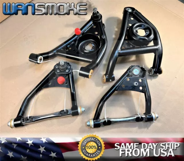 GM F X Body Tubular Control Arm Front&Upper 1967+ Camaro Firebird Nova Ventura