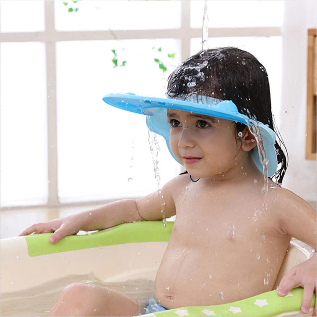 Shampoo Cap Polypropylene (pp) Toddler Safety Bath Visor Wash Kids