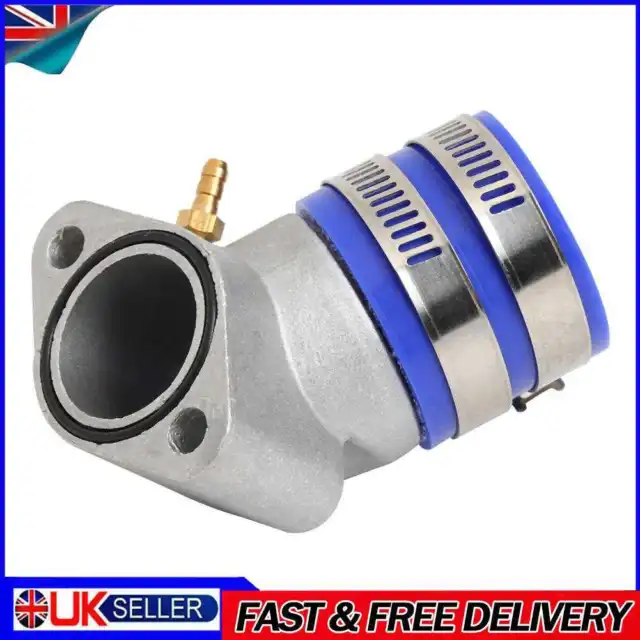 Aluminum Carburetor Frosted Intake Manifold Boot for GY6 150cc Engine Scooter UK