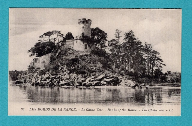 Les Bords de la Rance - Le Oak Vert: CPA - Antique Postcard /Na