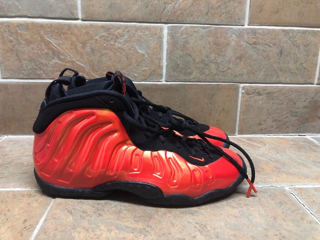 NIKE AIR FOAMPOSITE One GS Habanero Red 644791 603 New Youth
