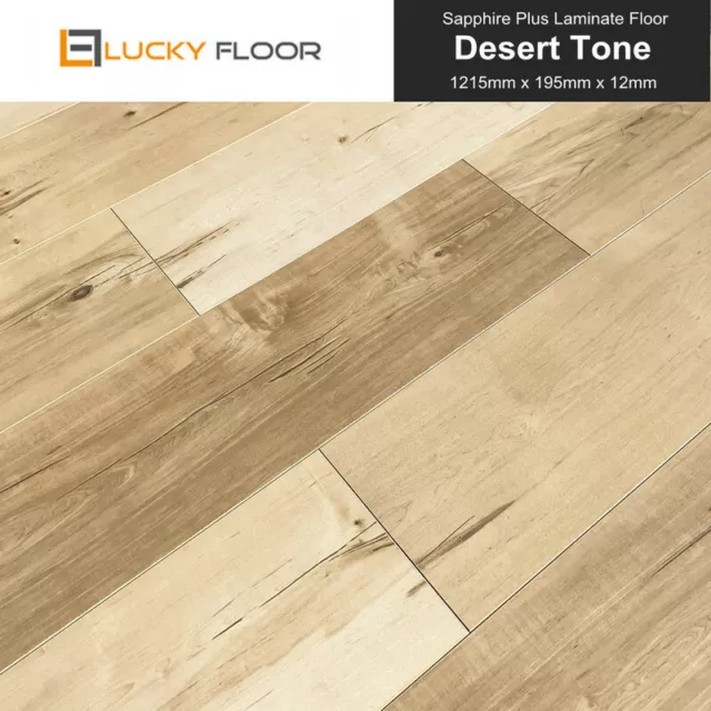 12mm Desert Tone Laminate Flooring Floating Timber Floors Floorboard Floor Click