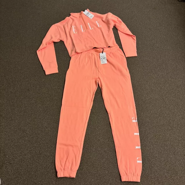 Bnwt girls Cropped Jumper tracksuit by Elle age 14-15 yrs rrp £53