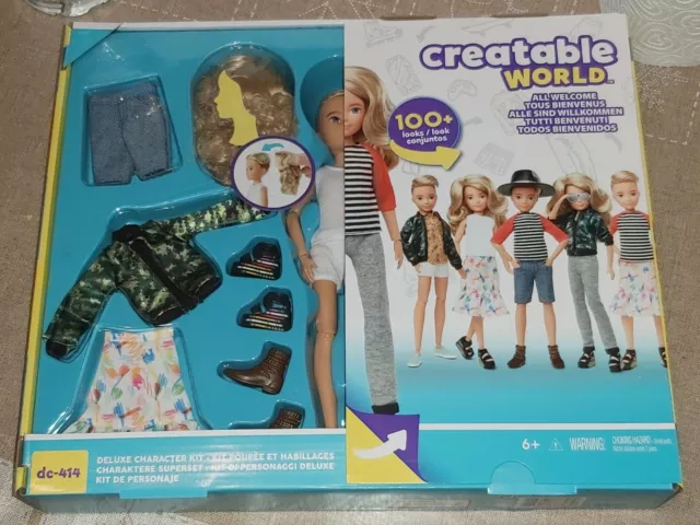 Vends Creatable World Dc-414 Deluxe Caracter Kit