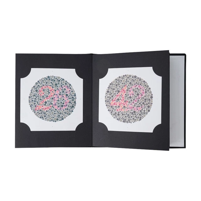 ISHIHARA 2026 COLOR Blindness Screening Book with 38 Diagnostic Test ...