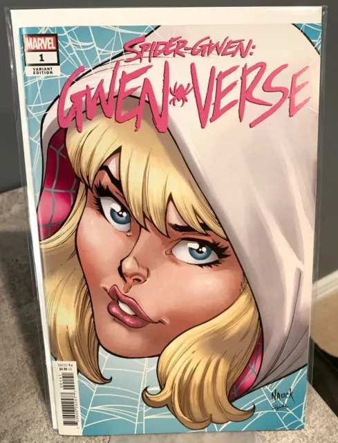 Spider Gwen: Gwenverse #1 (Marvel Comics, 2022) Nauck Variant Cover