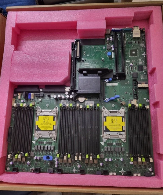 GENUINE Dell PowerEdge R720 V6 Dual Socket LGA2011 Server Motherboard P/N 0HJK12