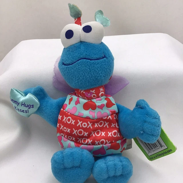 Cookie  Monster Cutie Bug Fisher Price Sesame Street Muppets WT Plush 8" 2003