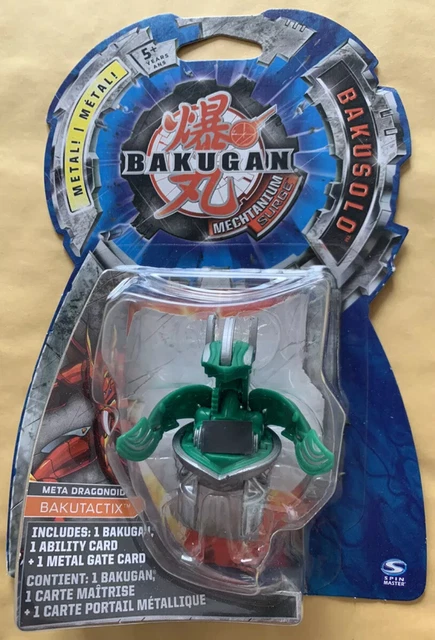 BAKUGAN MECHTANIUM SURGE Ventus Meta Dragonoid Bakutactix Pressocast 