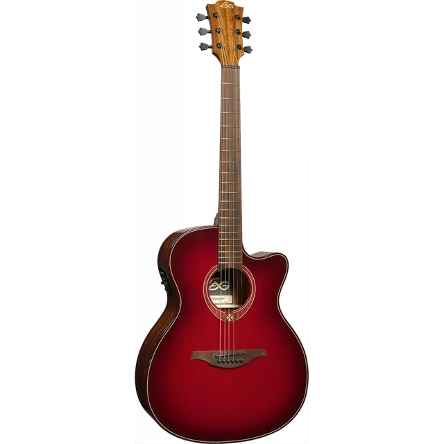 Lâg T-RED-ACE – Guitare tramontane – auditorium - cutaway electro – special edi