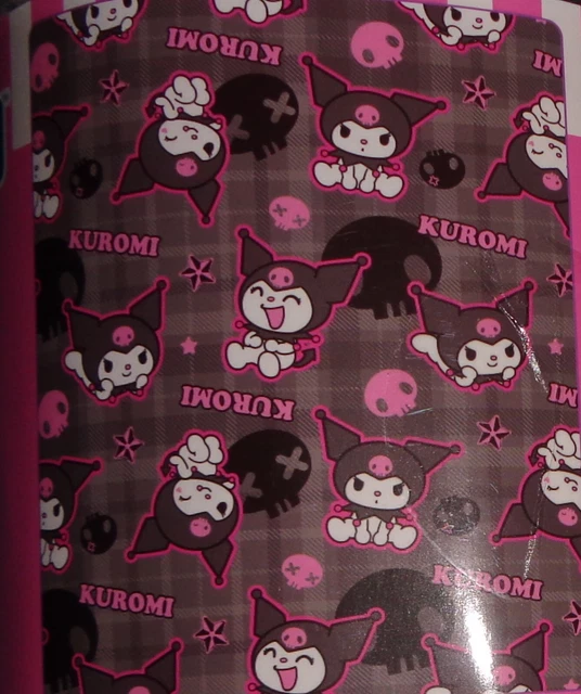 Sanrio Hello Kitty KUROMI Skulls Stars Silk Touch Throw Blanket 40 in. x 50 in.
