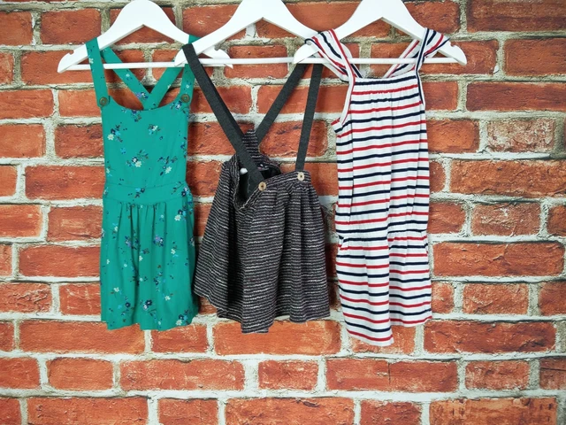 Pacchetto Bambina Età 3-4 Anni Next Zara Gap Tuta Estiva Floreale 104Cm