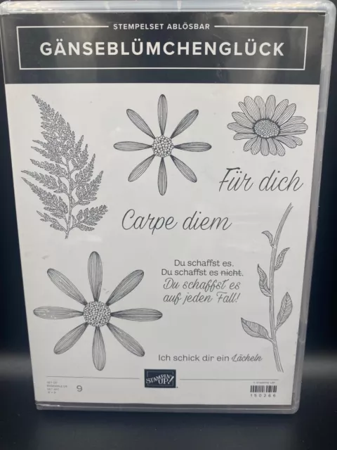 STAMPIN UP Stempelset Gänseblümchenglück  - guter Zustand - TOP