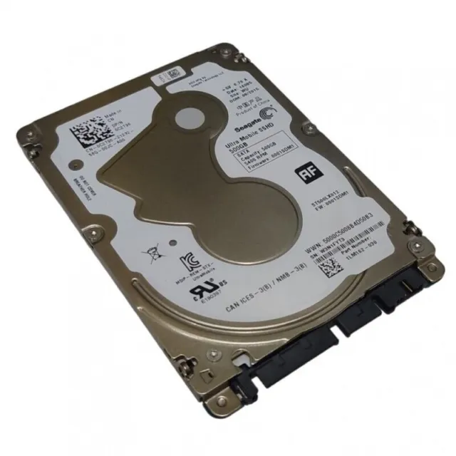 DISQUE DUR SATA SEAGATE ULTRA MOBILE SSHD 500 Go 2,5" P/N 1LM162-030 0C2T96 HDD