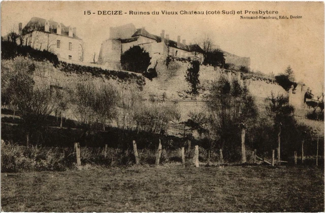 CPA DECIZE Ruins of the Old Snow Castle (100177)