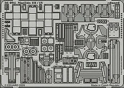 Gama Chèvre Pour Tam 36321 Peint Eduard Eduard 1/35 Armor 