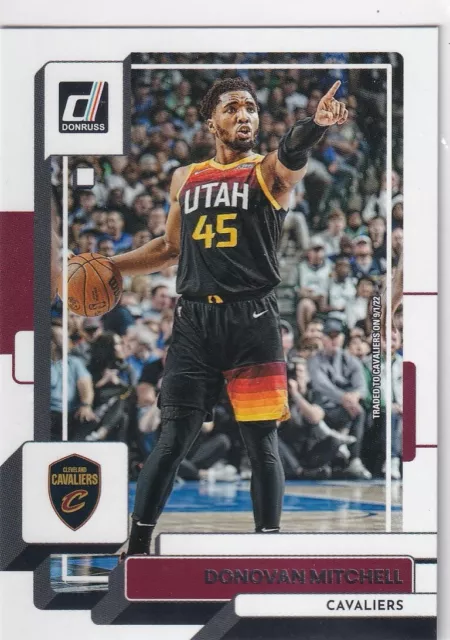 2022-23 Panini Donruss NBA Basketball No. 111 Donovan Mitchell