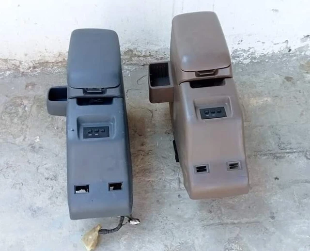 TOYOTA LAND CRUISER 80 Series JDM Center Console Fridge Brown Grey