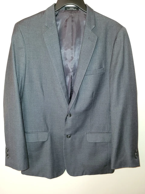 Young Men-Boys Calvin Klein Suit Jacket-Grey-20 Regular-