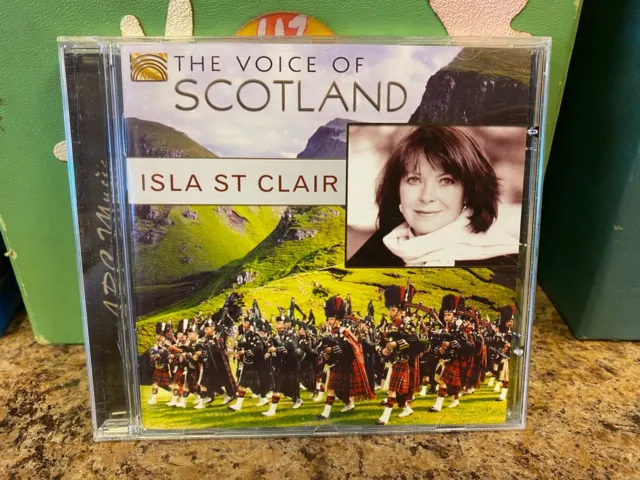 Isla St. Clair The Voice of Scotland CD ARC Music 2012 import VG+
