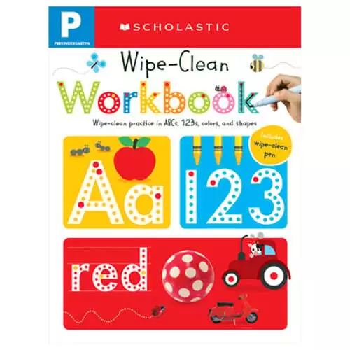 Pre-K Wipe-Clean Workbook: Scholastic Early Learners (Wipe-Clean) by Scholastic