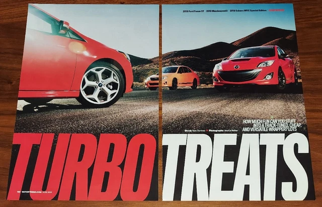 Subaru Wrx Ford Focus St Mazda Mazdaspeed3 2013 Magazine Article Comparison