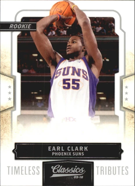 2009-10 Classics Timeless Tributes Silver Basketball Card #172 Earl Clark/100